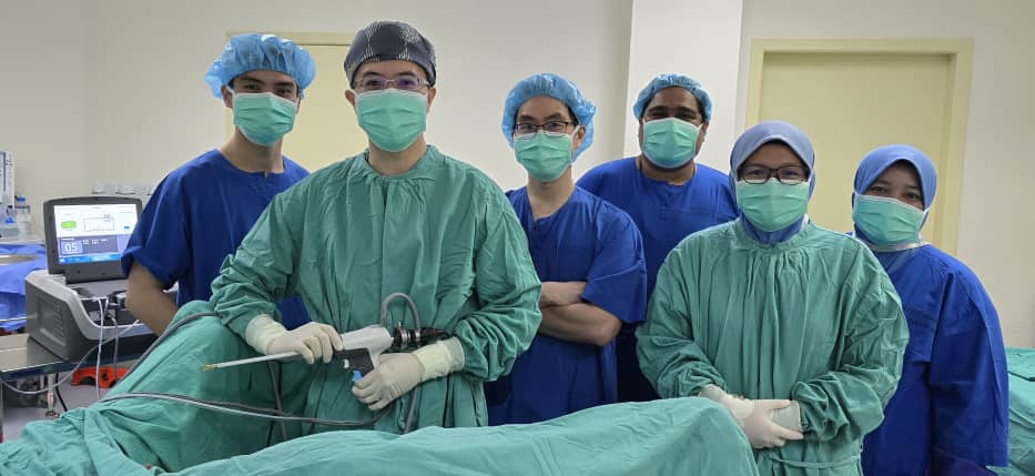 Minimally invasive surgical treatment (MIST) -REZUM for benign prostatic enlargement